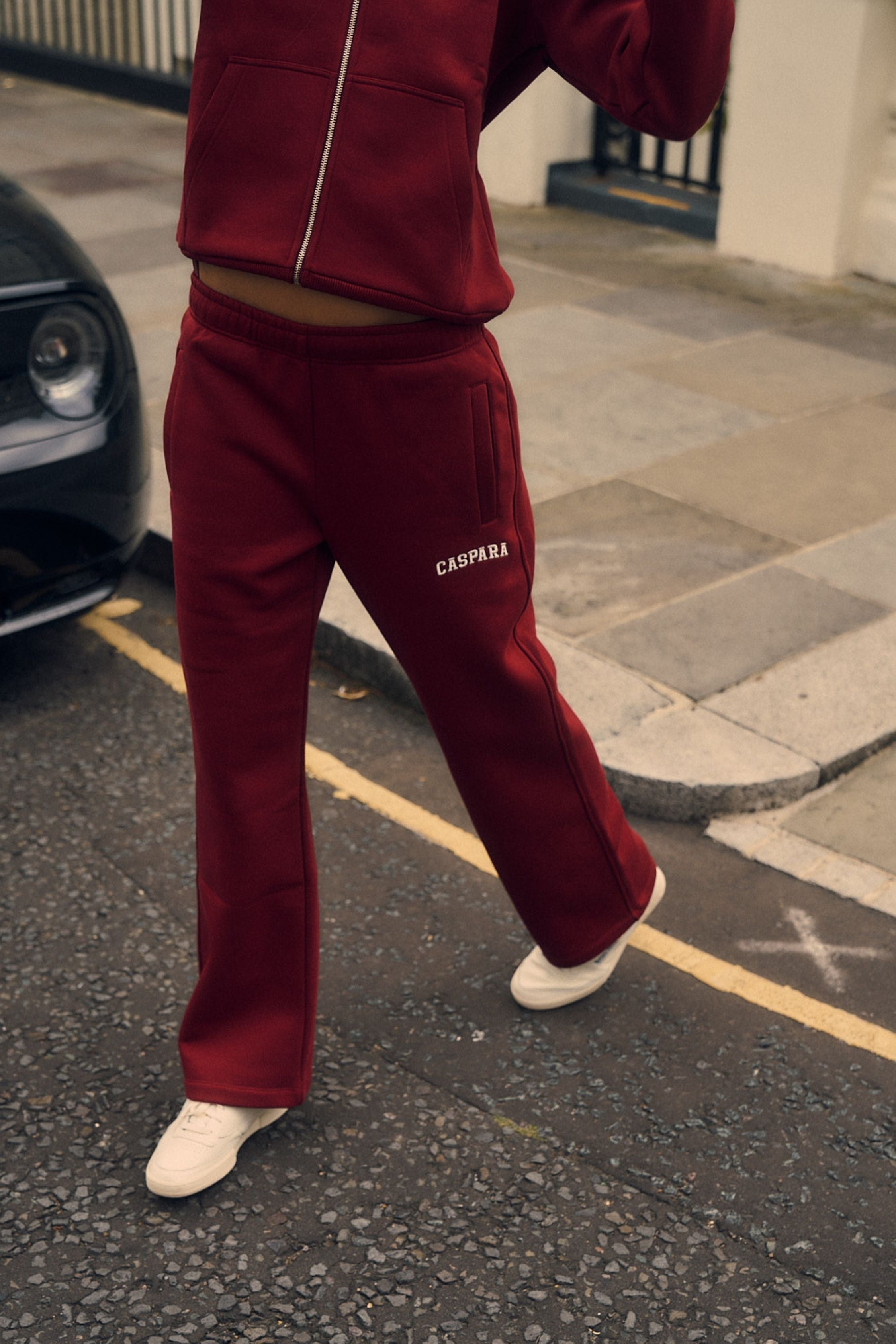W. Varsity SL pants - Burgundy